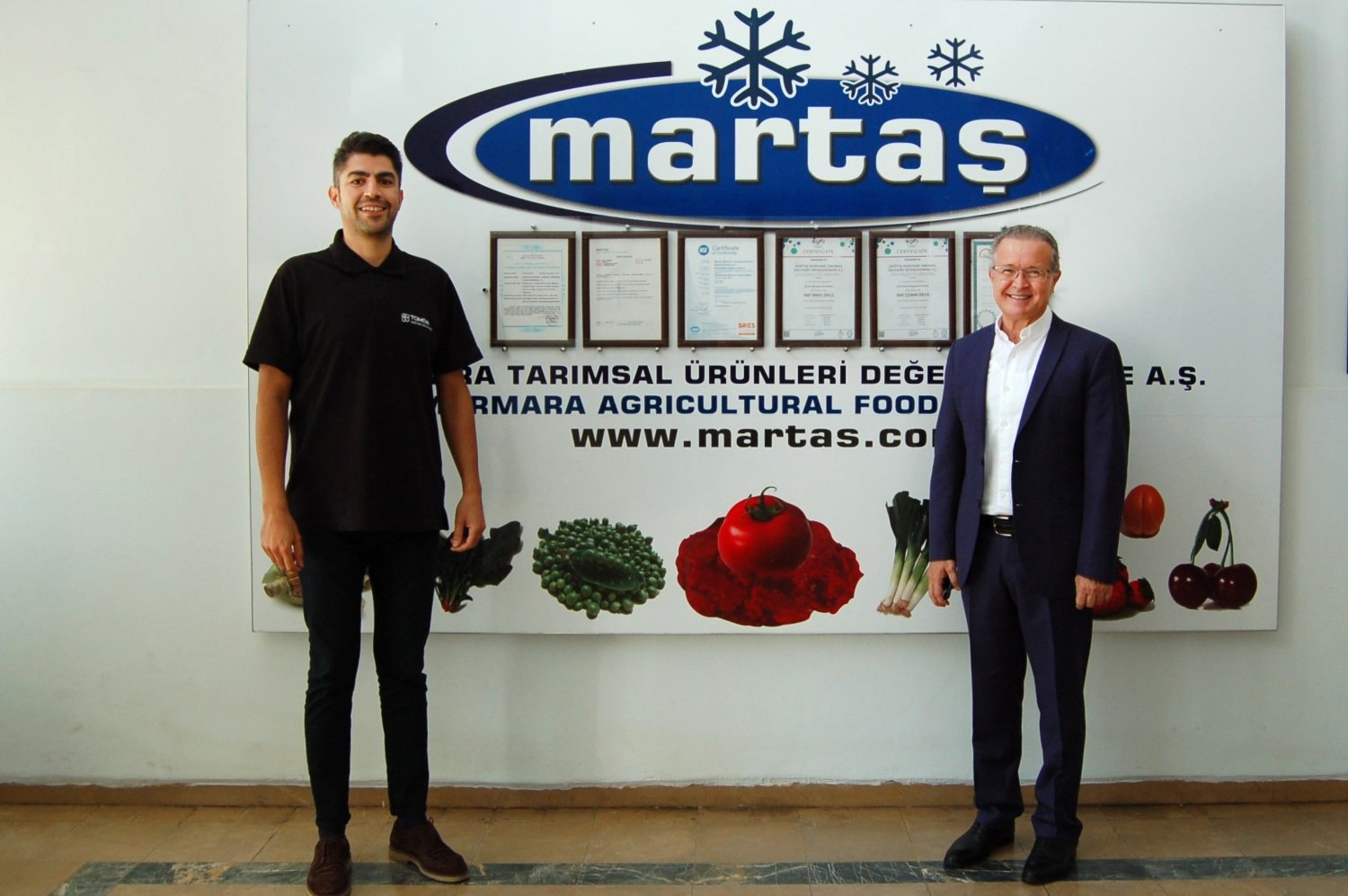 Bugra Bulut_TOMRA Food Turkey’s Sales Manager for Processed Food & Ayhan Gürbay_General Manager of Martaş_1